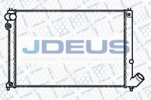 Jdeus 007M52 - Радиатор, охлаждение двигателя autospares.lv