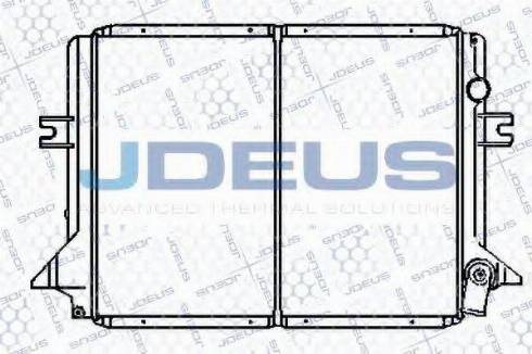 Jdeus 014N02 - Радиатор, охлаждение двигателя autospares.lv