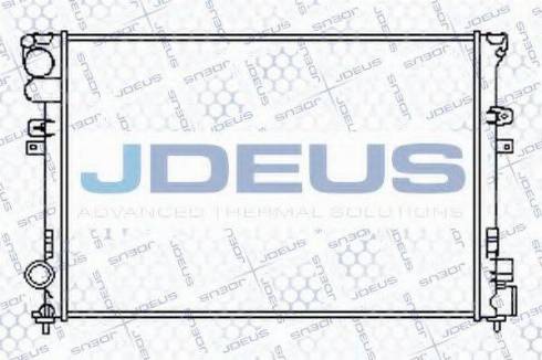 Jdeus 011M51 - Радиатор, охлаждение двигателя autospares.lv