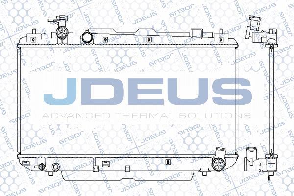 Jdeus 028M88 - Радиатор, охлаждение двигателя autospares.lv