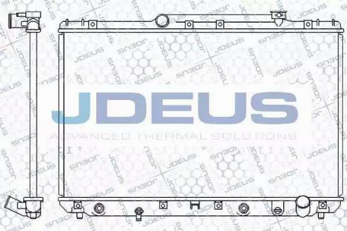 Jdeus 028N39 - Радиатор, охлаждение двигателя autospares.lv