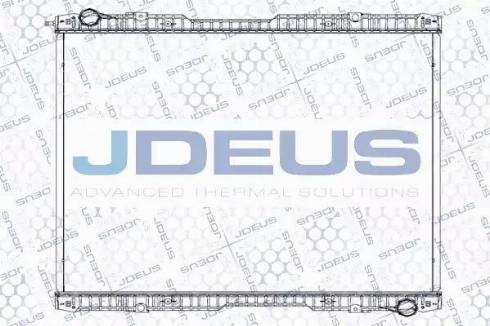 Jdeus 141M02B - Радиатор, охлаждение двигателя autospares.lv