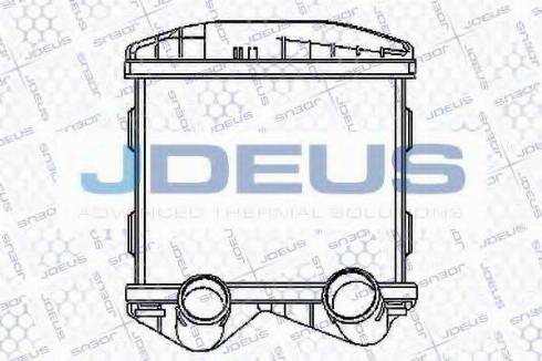 Jdeus 817M40 - Интеркулер, теплообменник турбины autospares.lv