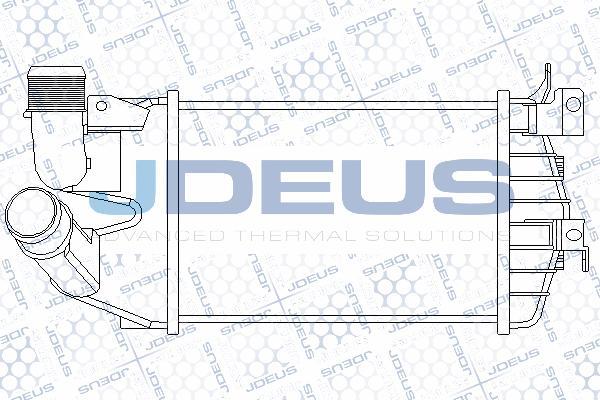 Jdeus 820M59A - Интеркулер, теплообменник турбины autospares.lv