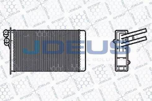 Jdeus 201B02 - Теплообменник, отопление салона autospares.lv