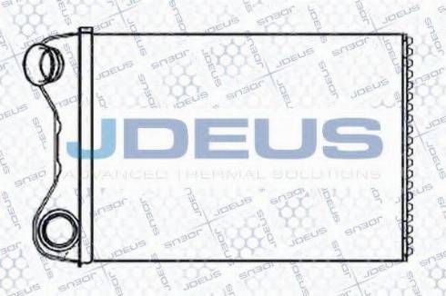 Jdeus 211M66 - Теплообменник, отопление салона autospares.lv