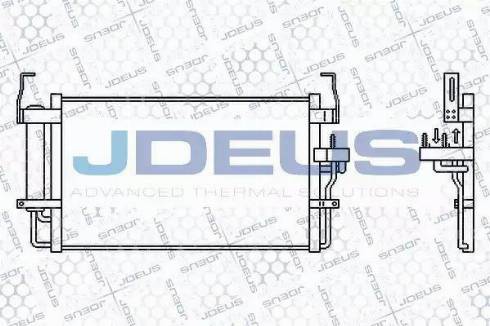 Jdeus 754M26 - Конденсатор кондиционера autospares.lv