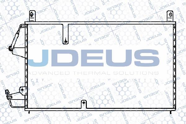 Jdeus 756M01 - Конденсатор кондиционера autospares.lv