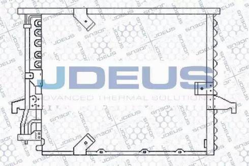 Jdeus 705M03 - Конденсатор кондиционера autospares.lv