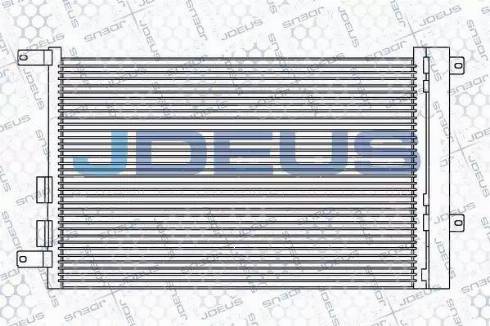 Jdeus 700M13 - Конденсатор кондиционера autospares.lv