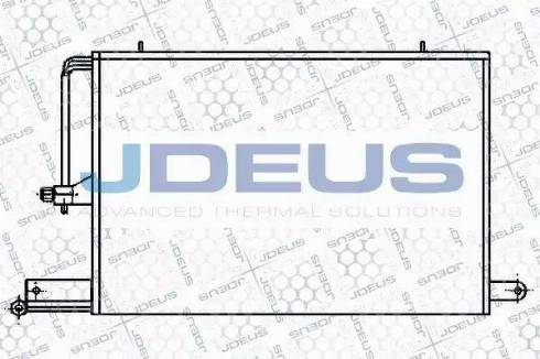 Jdeus 701V01 - Конденсатор кондиционера autospares.lv