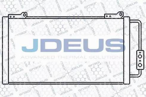 Jdeus 702M10 - Конденсатор кондиционера autospares.lv