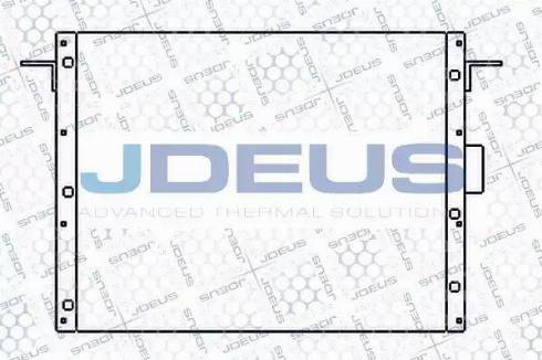 Jdeus 702M21 - Конденсатор кондиционера autospares.lv