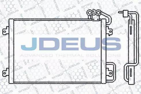 Jdeus 723M38 - Конденсатор кондиционера autospares.lv