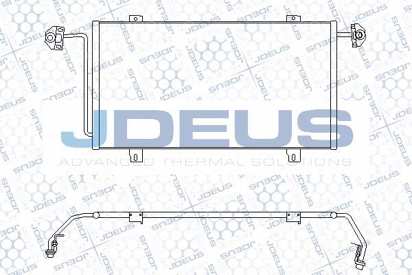 Jdeus 723M28 - Конденсатор кондиционера autospares.lv