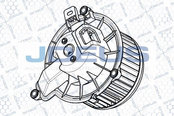 Jdeus BL0140001 - Вентилятор салона autospares.lv