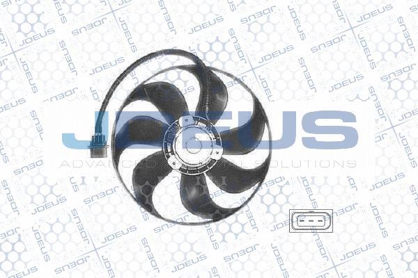Jdeus EV0010193 - Вентилятор, охлаждение двигателя autospares.lv