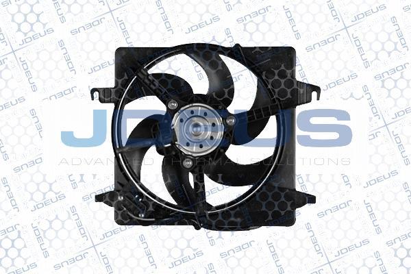 Jdeus EV0121001 - Электродвигатель, вентилятор радиатора autospares.lv