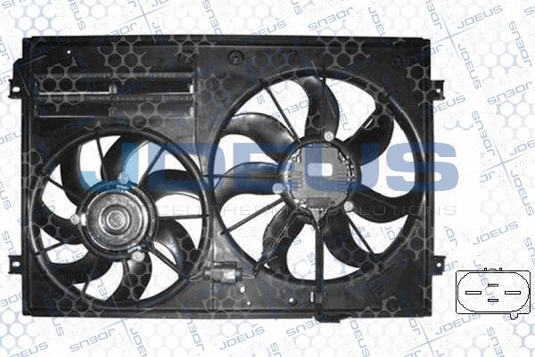 Jdeus EV300490 - Вентилятор, охлаждение двигателя autospares.lv