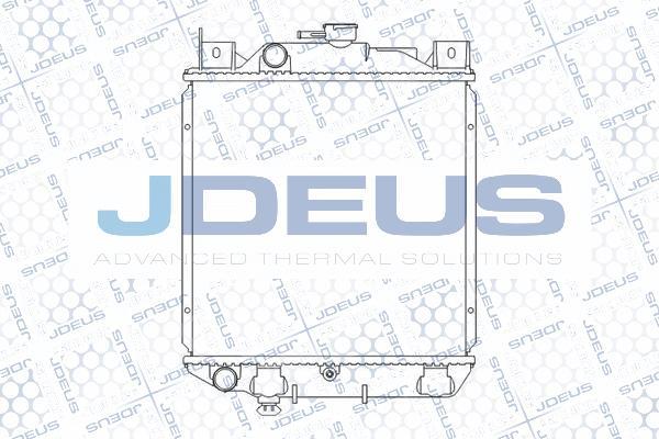 Jdeus M-0420060 - Радиатор, охлаждение двигателя autospares.lv