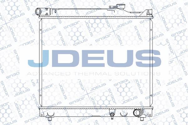 Jdeus M-0420150 - Радиатор, охлаждение двигателя autospares.lv