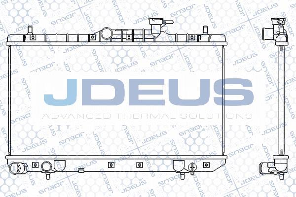 Jdeus M-0540590 - Радиатор, охлаждение двигателя autospares.lv