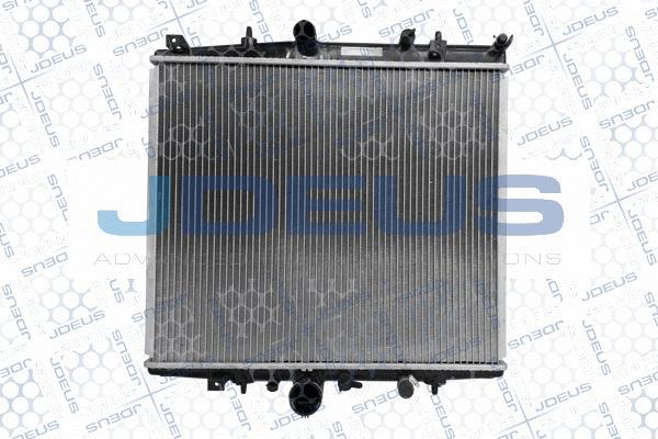 Jdeus M-007027A - Радиатор, охлаждение двигателя autospares.lv