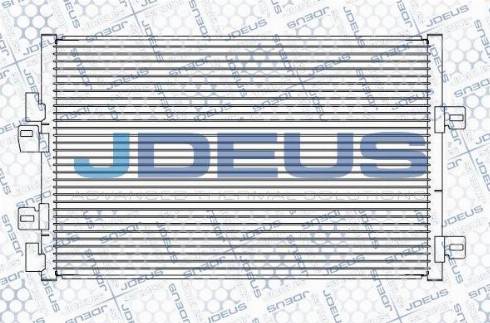 Jdeus M-0140220 - Радиатор, охлаждение двигателя autospares.lv