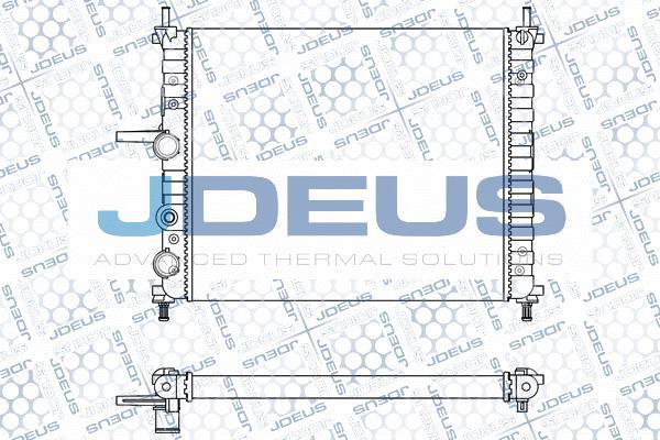 Jdeus M-0110960 - Радиатор, охлаждение двигателя autospares.lv