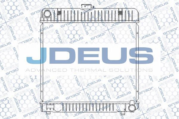 Jdeus M-0170041 - Радиатор, охлаждение двигателя autospares.lv