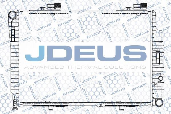 Jdeus M-0170340 - Радиатор, охлаждение двигателя autospares.lv