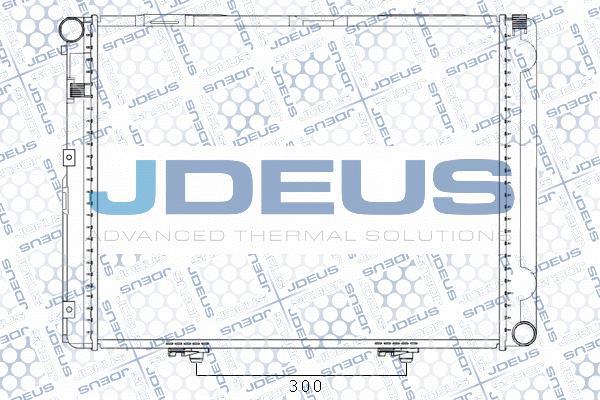 Jdeus M-0170210 - Радиатор, охлаждение двигателя autospares.lv