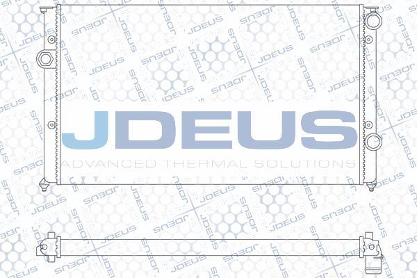 Jdeus M-0300441 - Радиатор, охлаждение двигателя autospares.lv