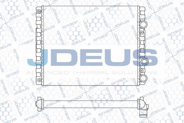 Jdeus M-0300400 - Радиатор, охлаждение двигателя autospares.lv