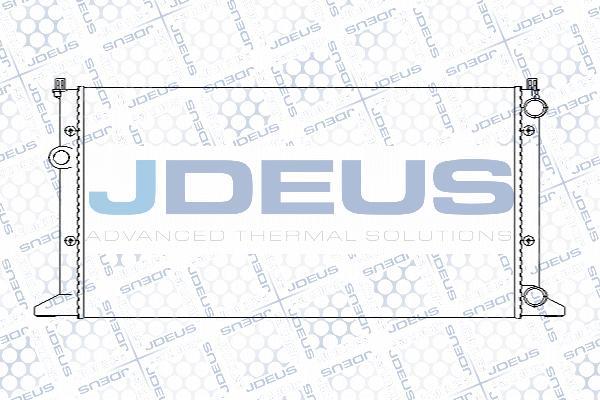 Jdeus M-0300300 - Радиатор, охлаждение двигателя autospares.lv