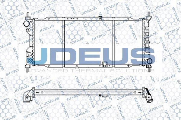 Jdeus M-0200531 - Радиатор, охлаждение двигателя autospares.lv