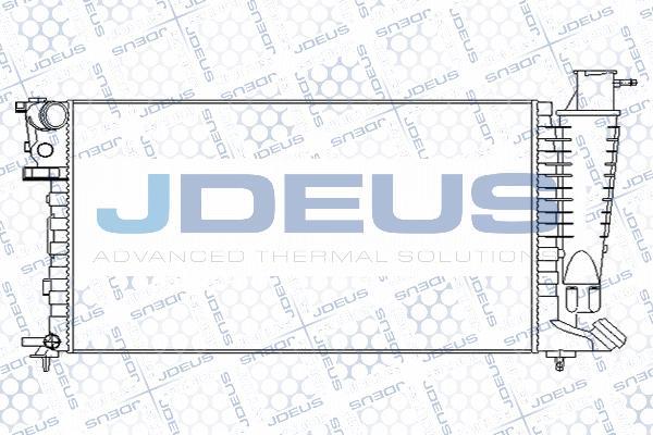 Jdeus M-0210160 - Радиатор, охлаждение двигателя autospares.lv