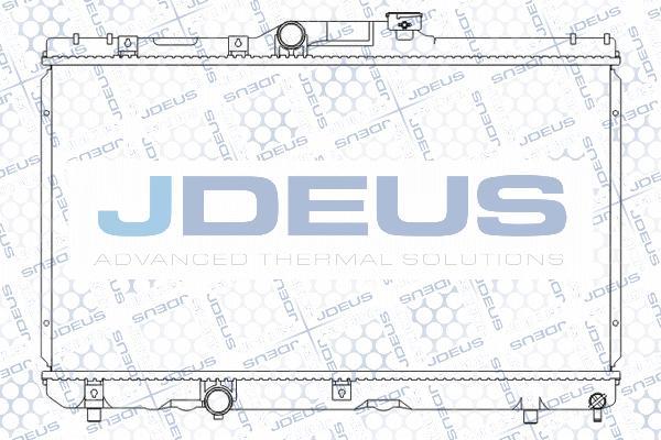 Jdeus M-0281210 - Радиатор, охлаждение двигателя autospares.lv