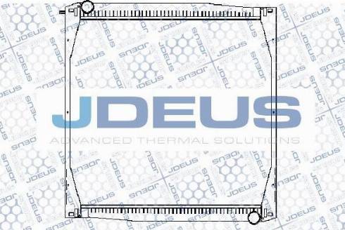 Jdeus M-1410040 - Радиатор, охлаждение двигателя autospares.lv