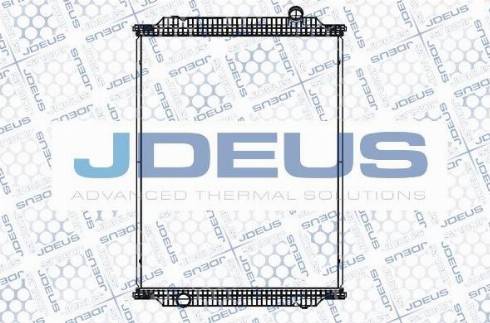 Jdeus M-123014B - Радиатор, охлаждение двигателя autospares.lv