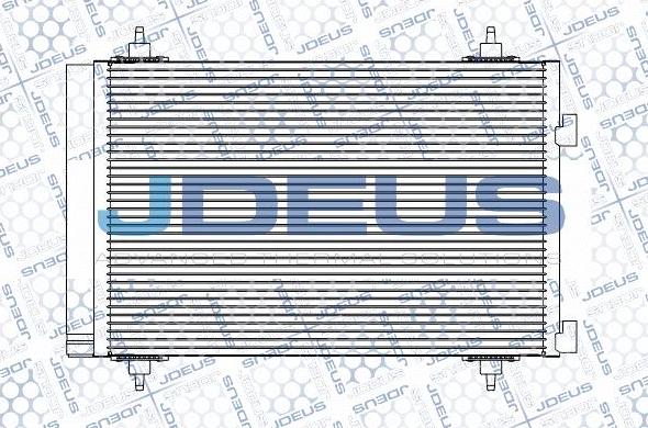 Jdeus M-7070140 - Конденсатор кондиционера autospares.lv