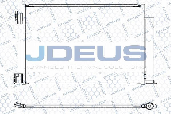 Jdeus M-7190880 - Конденсатор кондиционера autospares.lv