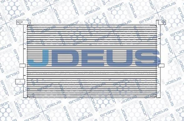 Jdeus M-7121130 - Конденсатор кондиционера autospares.lv