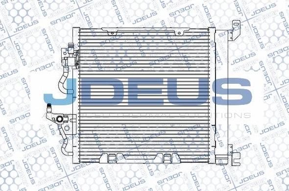 Jdeus M-7200960 - Конденсатор кондиционера autospares.lv