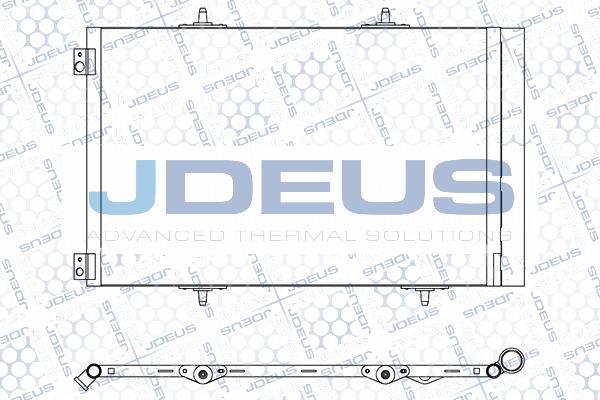 Jdeus M-7210350 - Конденсатор кондиционера autospares.lv