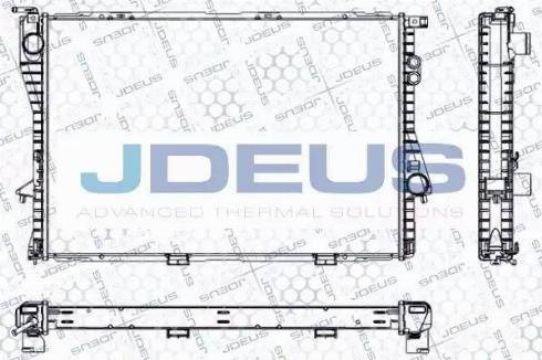 Jdeus RA0050520 - Радиатор, охлаждение двигателя autospares.lv