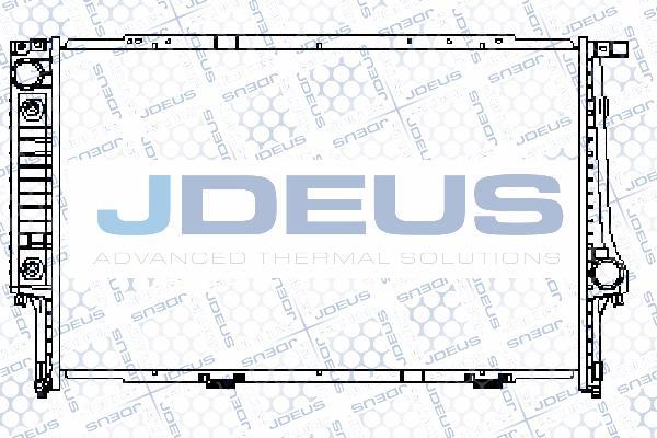 Jdeus RA0050190 - Радиатор, охлаждение двигателя autospares.lv