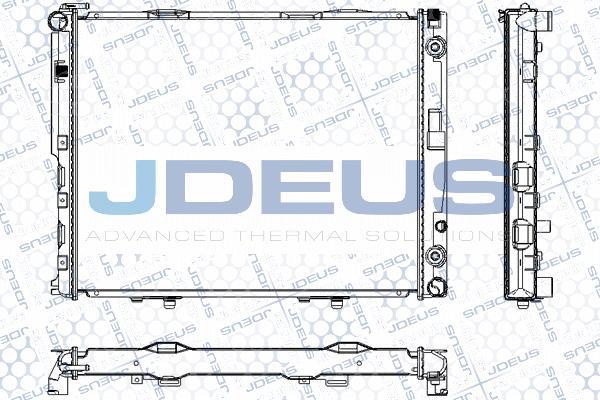 Jdeus RA0170430 - Радиатор, охлаждение двигателя autospares.lv