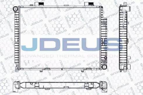 Jdeus RA0170650 - Радиатор, охлаждение двигателя autospares.lv