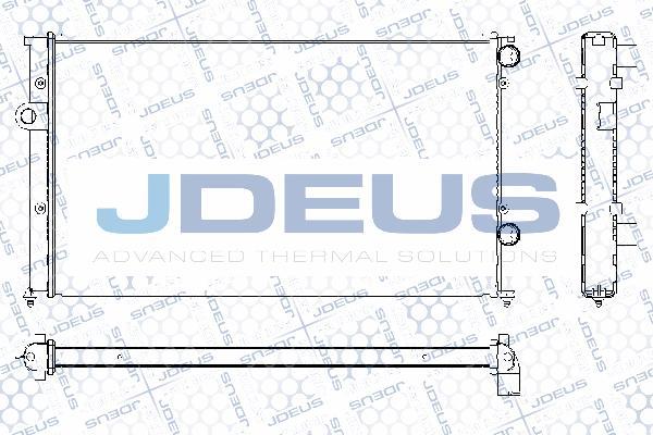 Jdeus RA0300441 - Радиатор, охлаждение двигателя autospares.lv